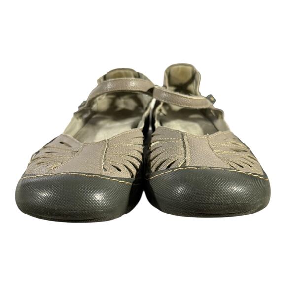 JBU by Jambu Melon Mary Jane Sandals Women’s 9M Taupe Vegan Comfort Shoes - Picture 2 of 9